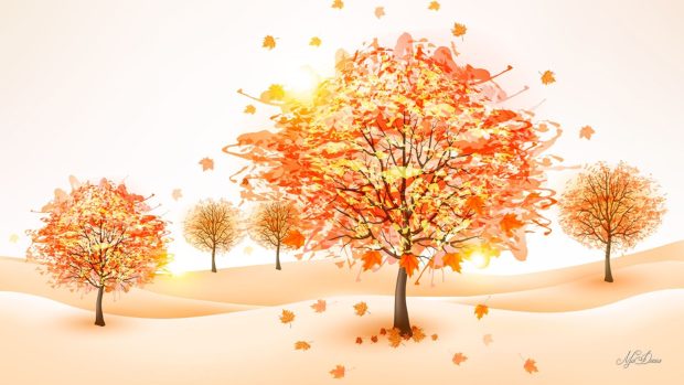 Cute Fall Desktop Wallpaper HD Free download.