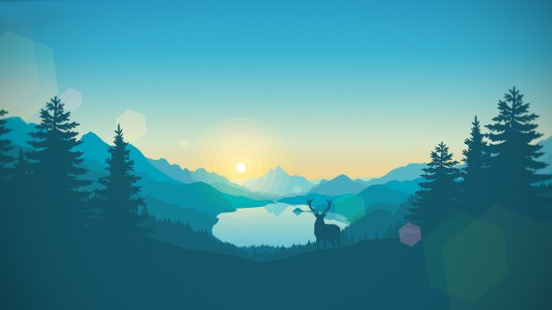 Cute Firewatch Background.