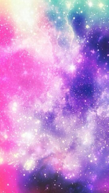 Cute Galaxy Background.