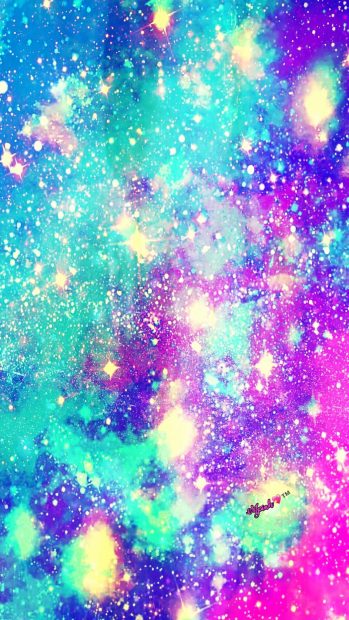 Cute Galaxy Wide Screen Background HD.