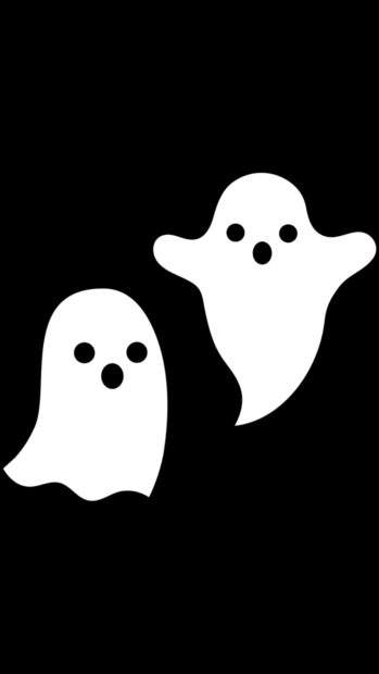Cute Ghost Backgrounds 1080x1920.