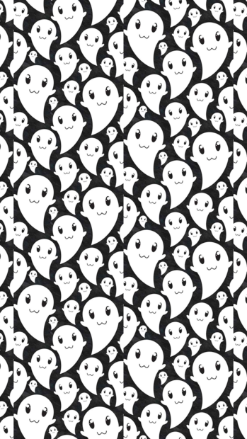 Cute Ghost Backgrounds for Android.