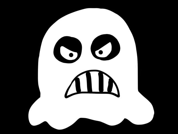 Cute Ghost HD Wallpaper Computer.