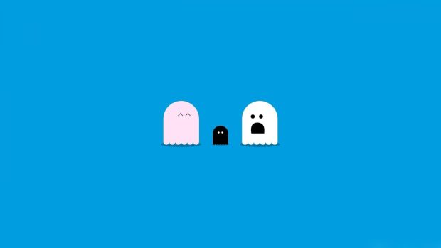 Cute Ghost Wallpaper Free Download.