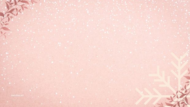 Cute Girly Winter Wallpaper Free Download.