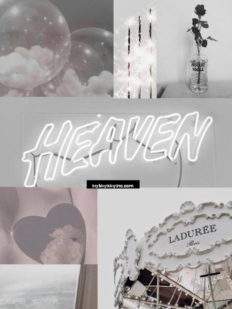 Cute Grey Backgrounds Aesthetic HD.
