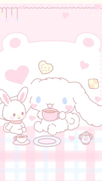 Cute Hello Kitty Aesthetic Wallpaper.