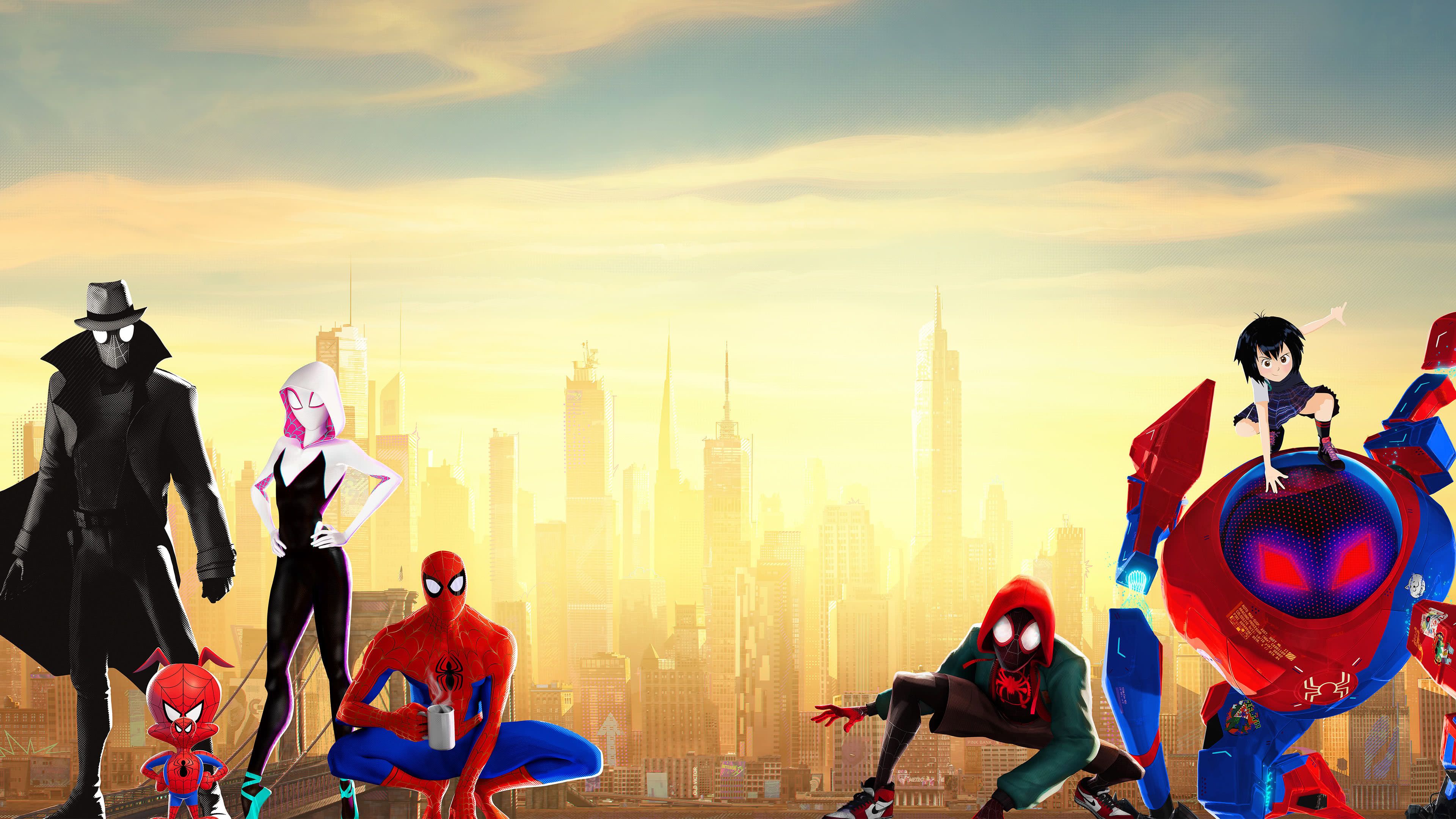 SpiderMan Into The SpiderVerse 4k Wallpapers  Top Free SpiderMan Into  The SpiderVerse 4k Backgrounds  WallpaperAccess