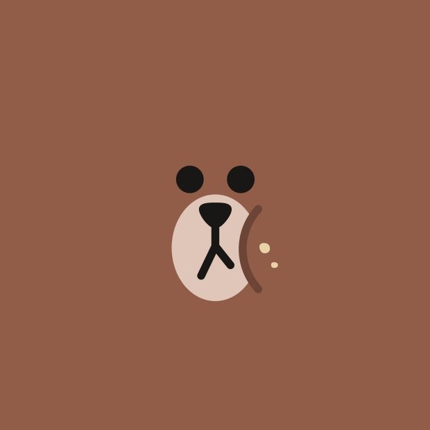 Cute Ipad Backgrounds Minimalist Bear.