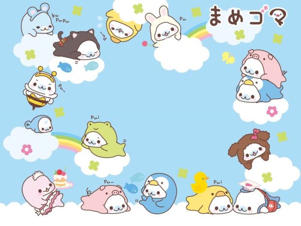 Cute Kawaii Wallpaper Blue Cute.