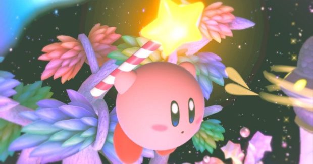 Cute Kirby Background.
