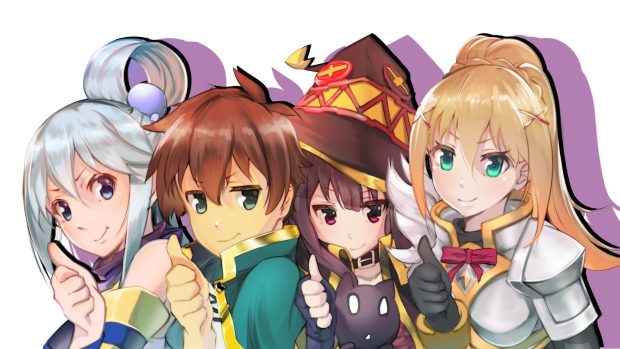 Cute Konosuba Background.