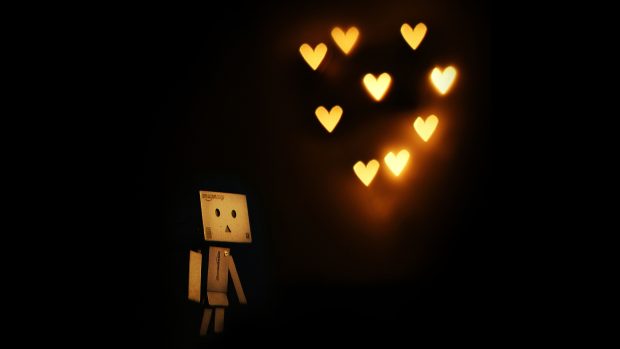 Cute Love Background.