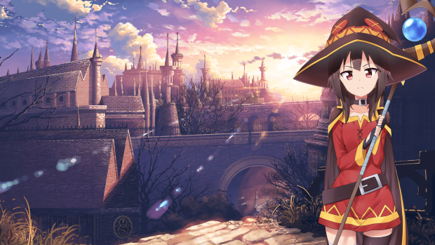 Cute Megumin Konosuba Wallpaper HD.