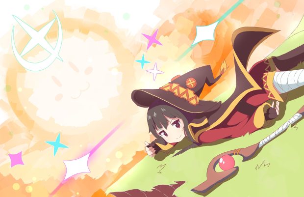 Cute Megumin Wallpaper HD.