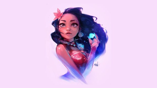 Cute Moana Wallpaper.