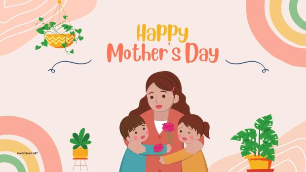 Cute Mothers Day Backgrounds.