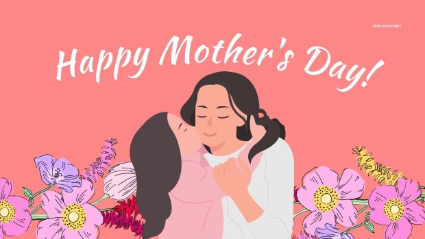 Cute Mothers Day Wallpaper.