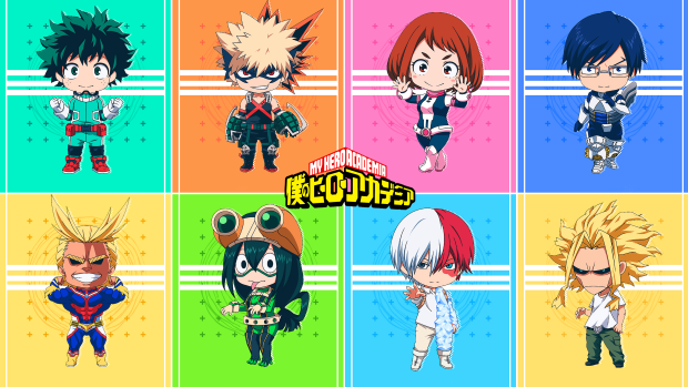 Cute My Hero Academia HD Wallpaper Free download.