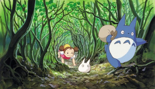 Cute My Neighbor Totoro Wallpaper HD.