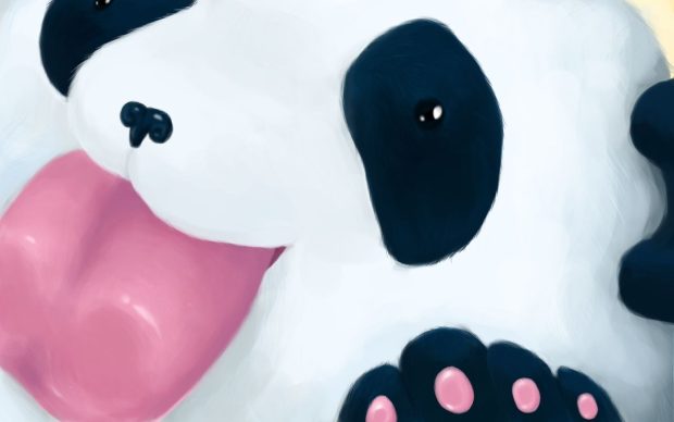 Cute Panda Desktop Wallpaper.