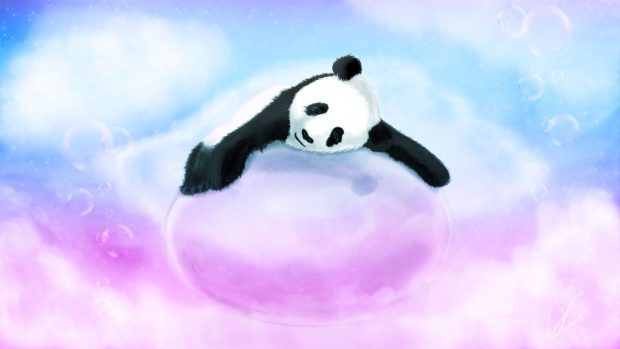 Cute Panda Wallpaper HD Free download.