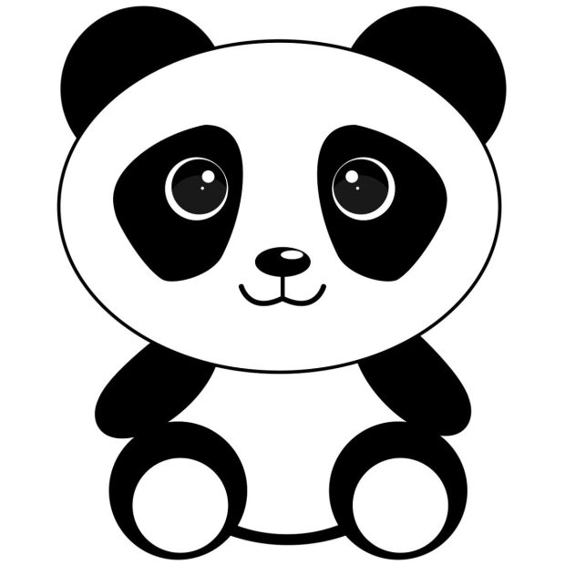 Cute Panda Wide Screen Wallpaper HD.