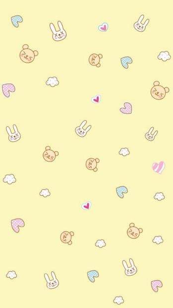 Cute Pastel Yellow Backgrounds HD.