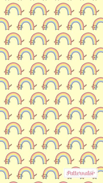 Cute Pastel Yellow HD Wallpaper.