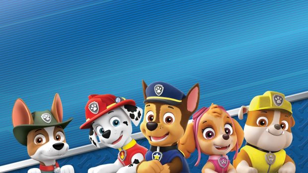 Cute Paw Patrol Background.