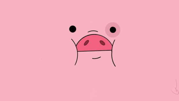 Cute Pig Wallpaper 1080p.