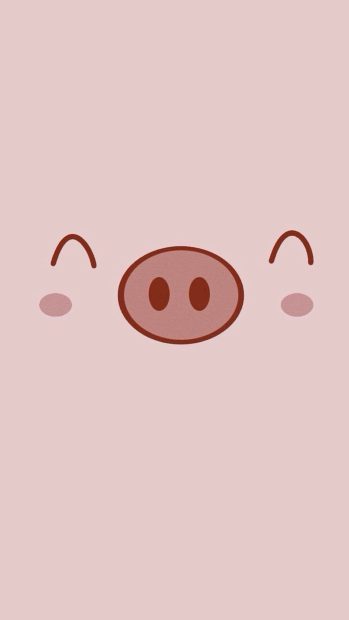 Cute Pig Wallpaper for Android.