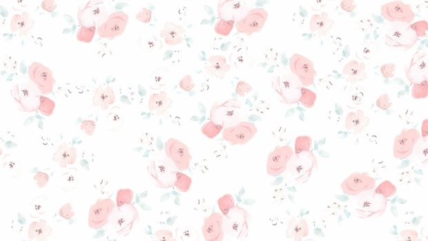 Cute Pink Aesthetic Wallpaper Desktop.