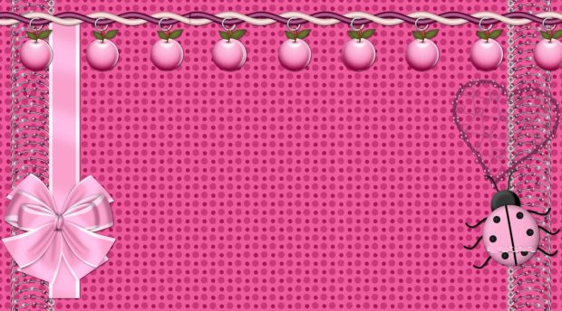 Cute Pink Wallpaper HD Gift.