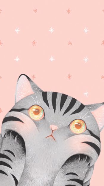 Cute Pinterest Wallpaper Cat Cute.
