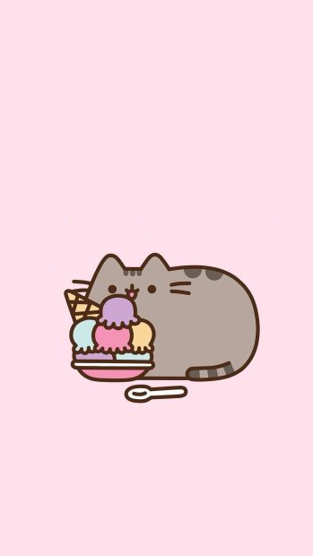 Cute Pusheen Backgrounds Free Download.