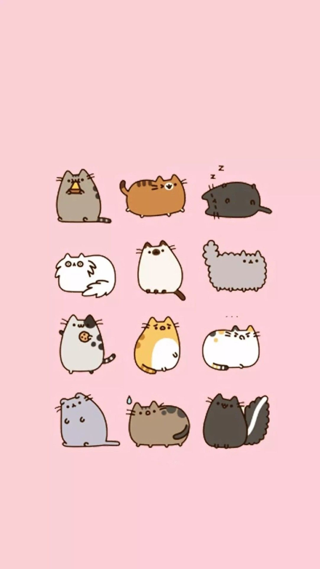 Pusheen Cat Cute Pusheen Happy Teen Wallpaper Lock Android क लए APK  डउनलड कर