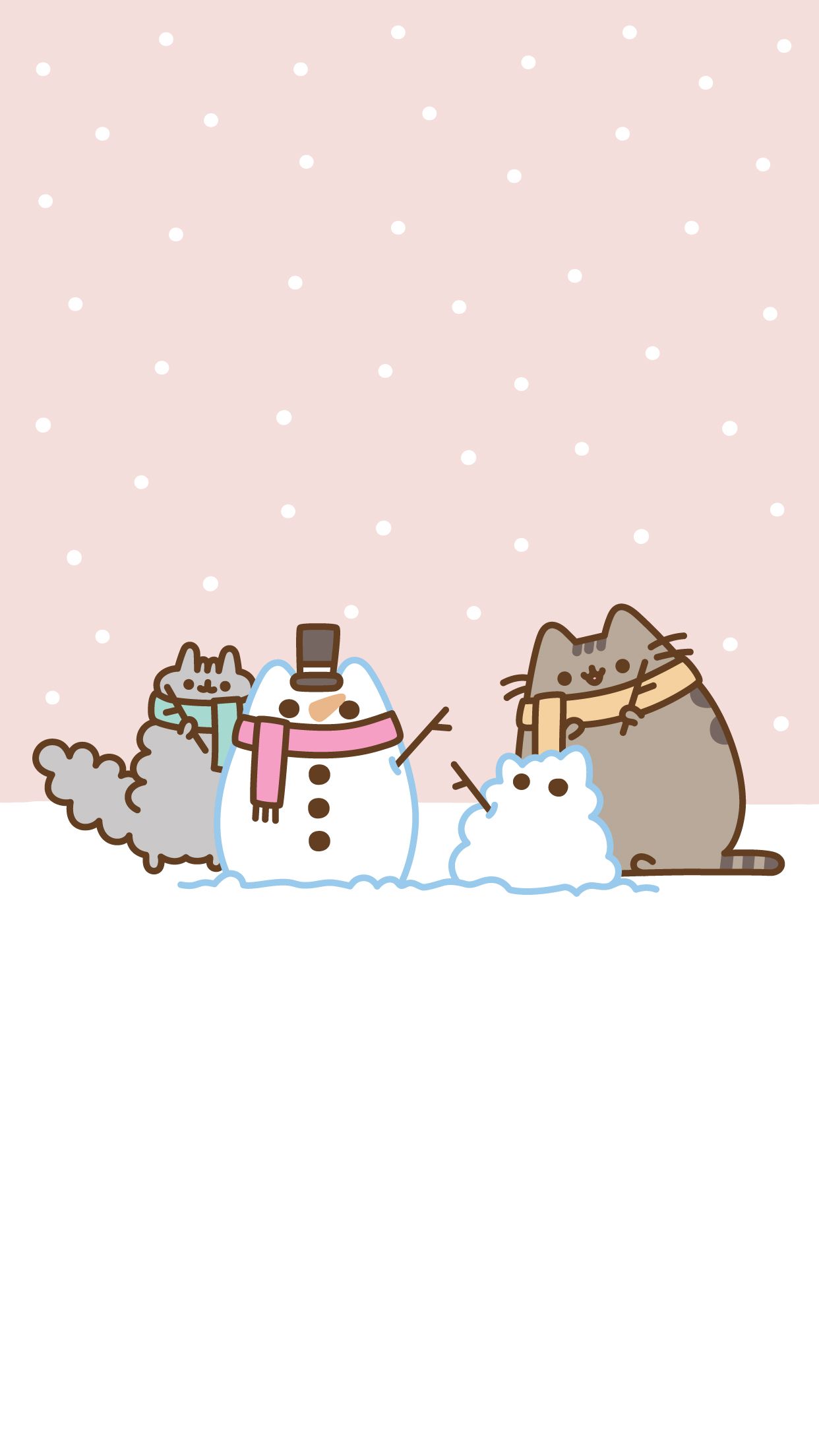 Starry Night  Pusheen Iphone Wallpaper 