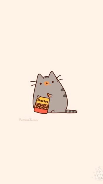 Cute Pusheen Backgrounds for Mobile.