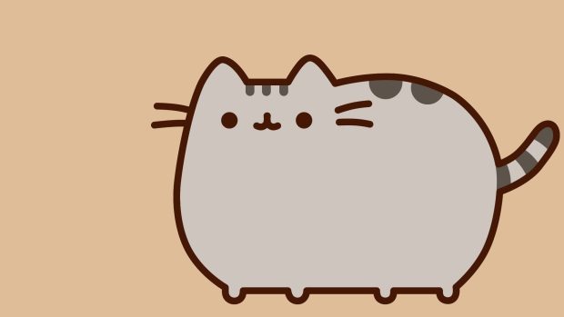 Cute Pusheen Wallpaper for Desktop.