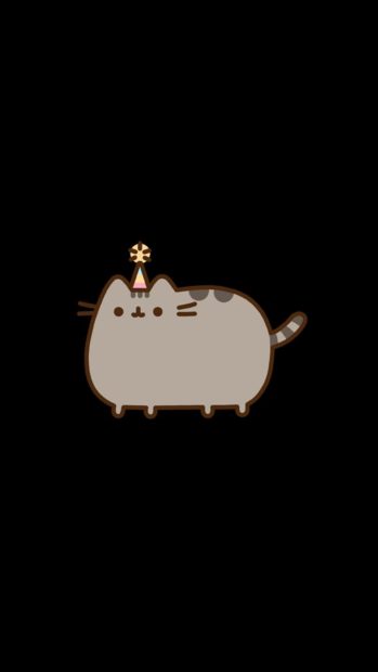 Cute Pusheen Wallpaper for Mobile.