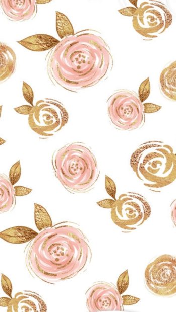 Cute Rose Gold Cute Backgrounds.