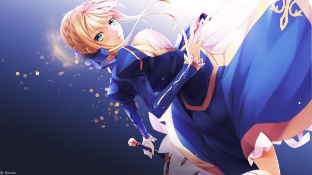 Cute Saber Background.