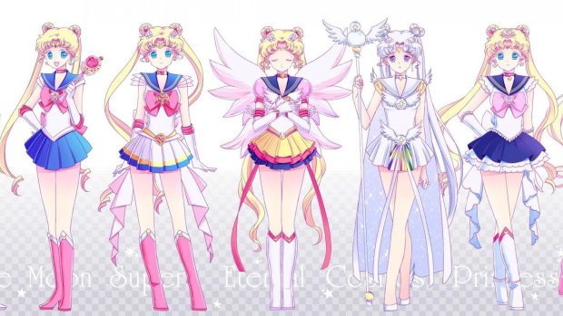 Cute Sailor Moon Wallpaper.