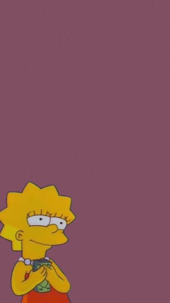 Cute Simpsons Background.