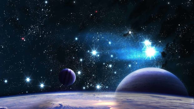 Cute Space HD Wallpaper.