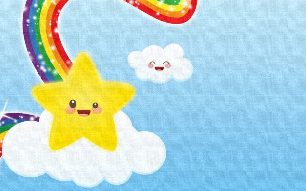 Cute Star Wallpaper HD Free download.