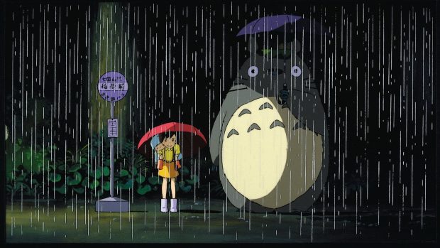 Cute Studio Ghibli Background.