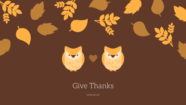 Cute Thanksgiving Wallpaper HD 1080p free download.
