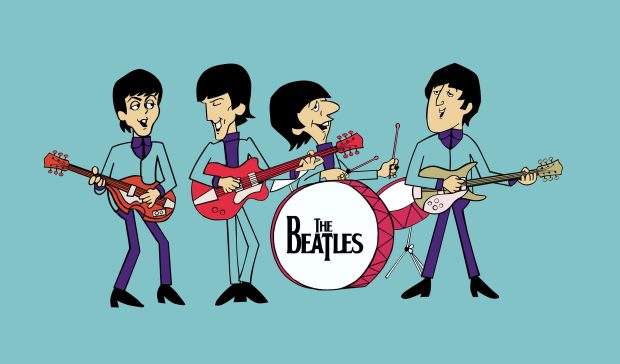 Cute The Beatles Wallpaper HD.